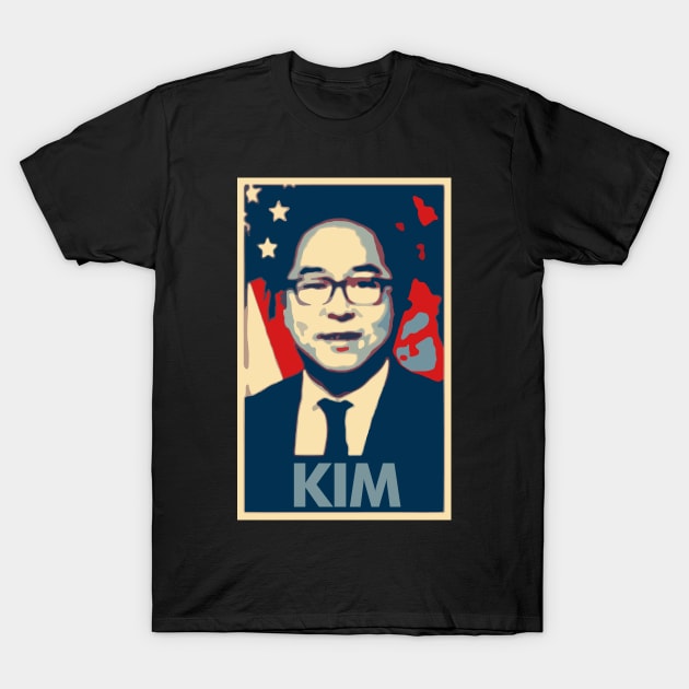 Andy Kim Political Parody T-Shirt by ThreadChef